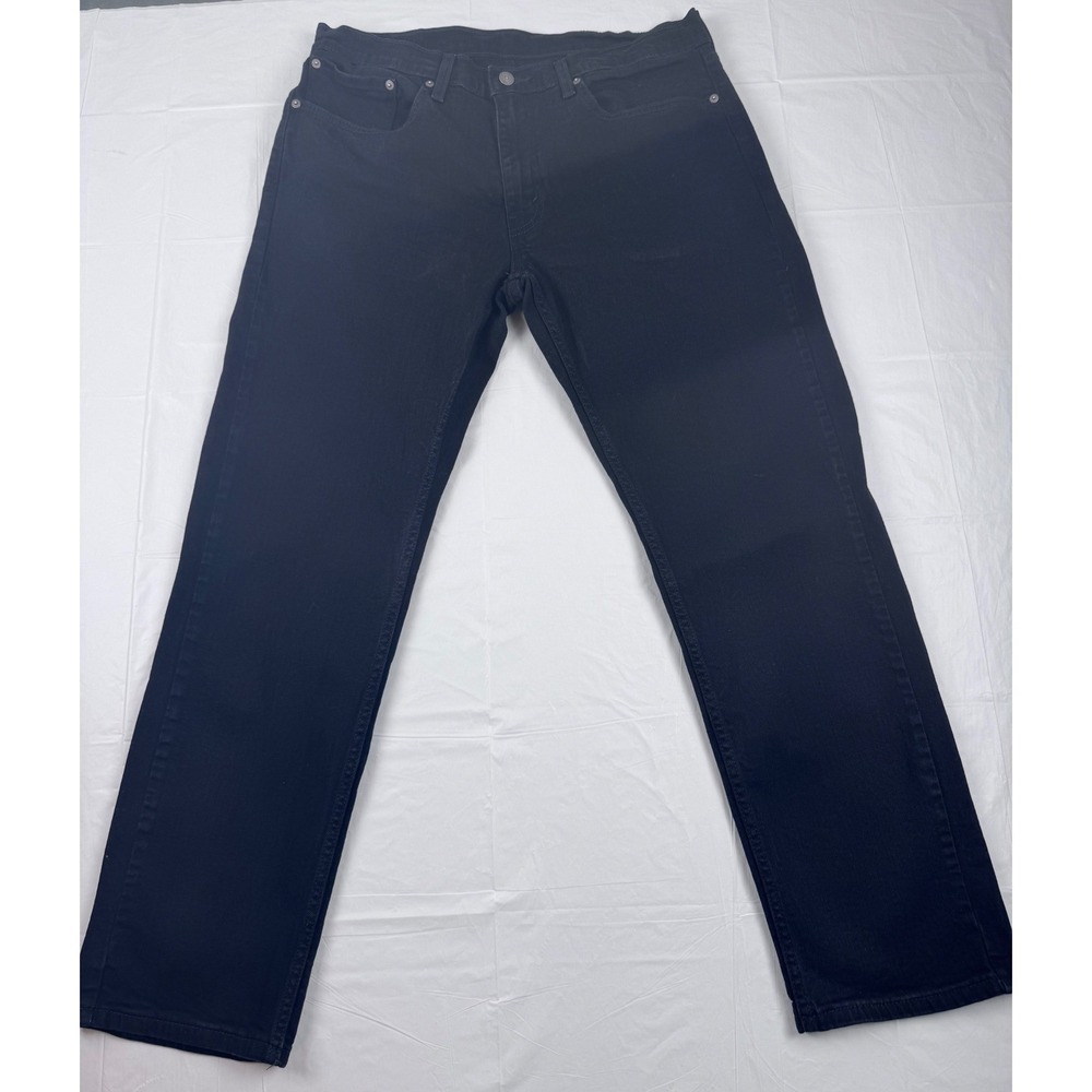 Levis 559 Relaxed Straight Jeans Mens‎ 36x32 Black Denim Pants 559-0260